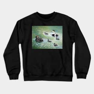 Eiders in family Crewneck Sweatshirt